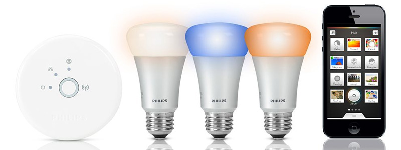 Lampe connectée Philips Hue Iris Blanc - Lampe connectée - Achat