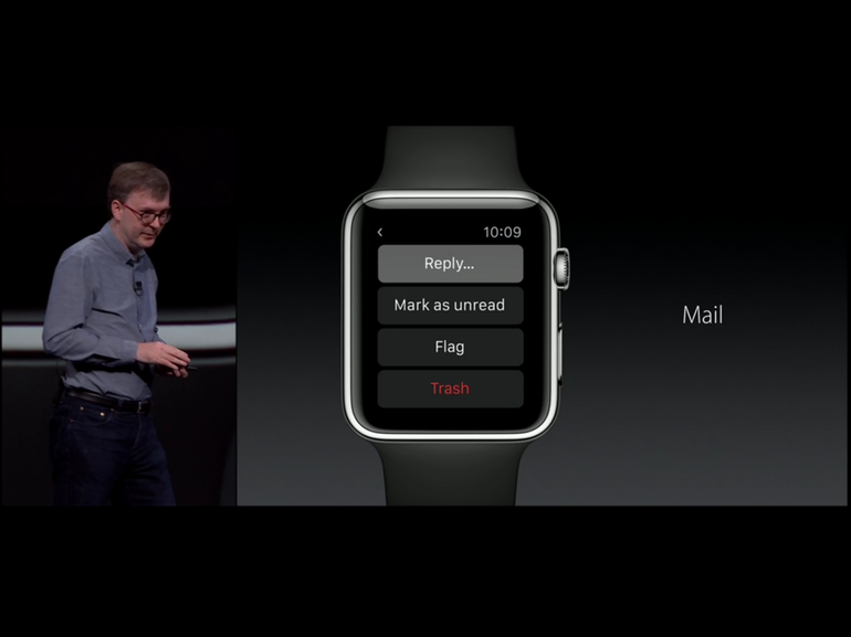 Répondre à ses emails sur l'Apple Watch