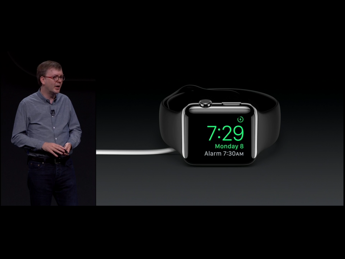 Le mode nuit pour l'Apple Watch