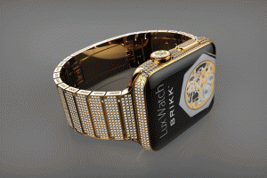 Une Apple Watch bling bling