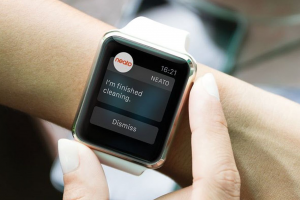 L'app Neato sur smartwatch