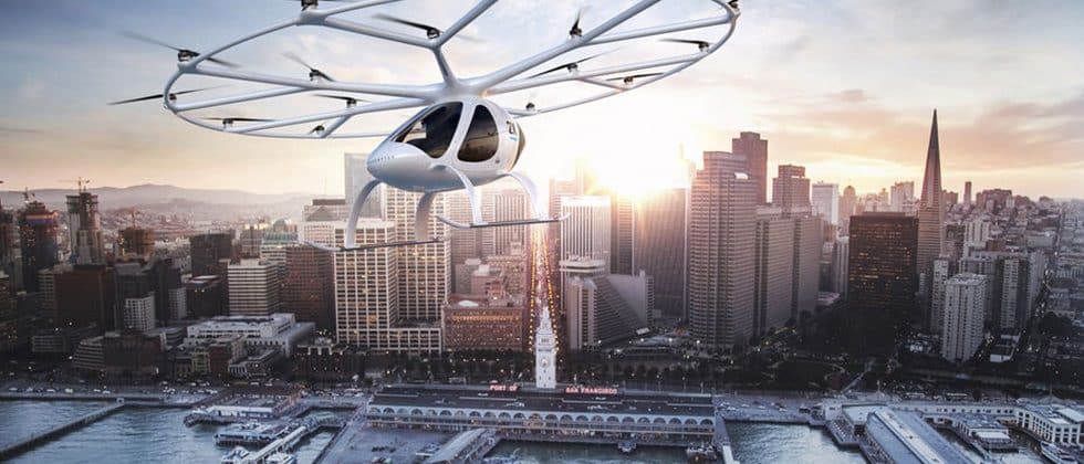 Volocopter taxi volant